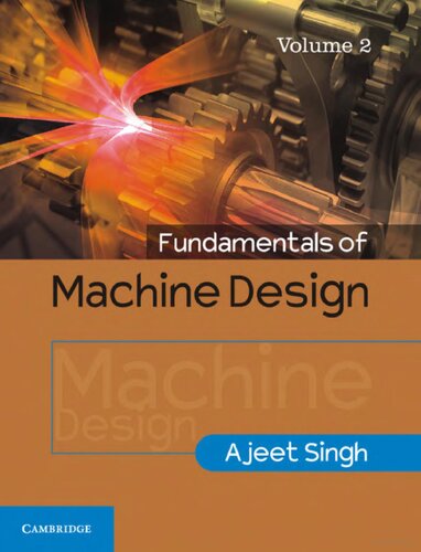 Fundamentals of machine design