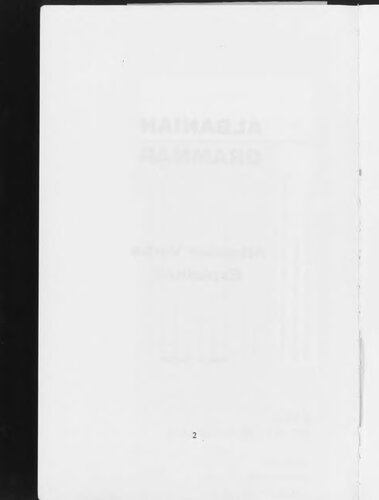 Albanian grammar : Albanian verbs explained