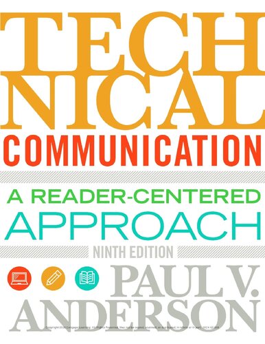 Technical Communication: A Reader-Centered Approach