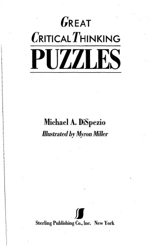 Great Critical Thinking Puzzles
