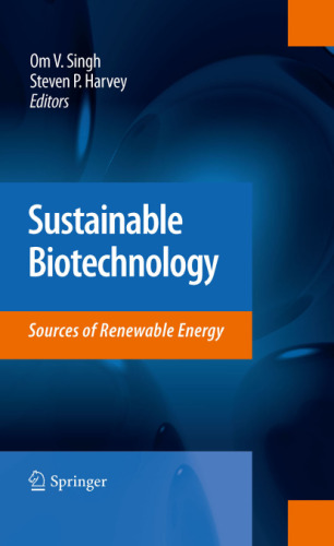 Sustainable Biotechnology: Sources of Renewable Energy