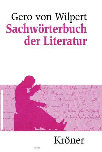 Sachwörterbuch der Literatur