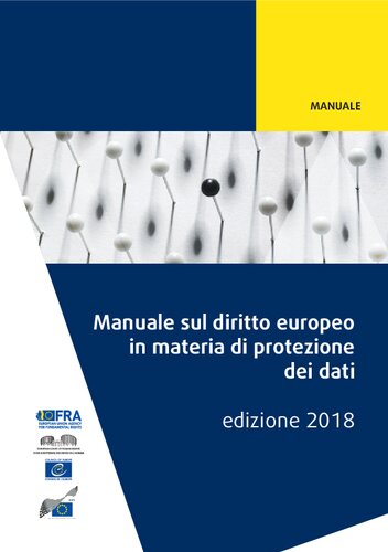 Manuale sul diritto europeo in materia di protezione dei dati (GDPR)