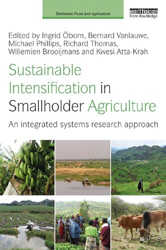 Sustainable Intensification in Smallholder Agriculture: An integrated systems research approach