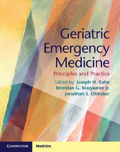 Geriatric Emergency Medicine: Principles and Practice