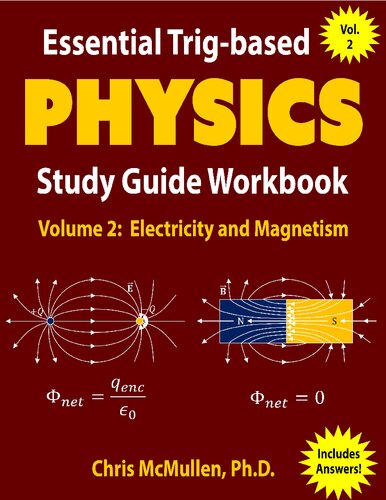 Essential Trig-based Physics Study Guide Workbook: Electricity and Magnetism