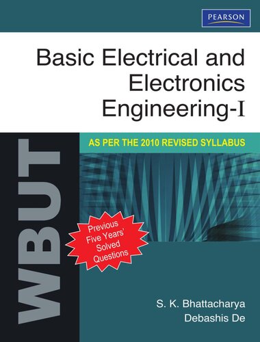 Basic Electrical and Electronics Engineering – I : For WBUT