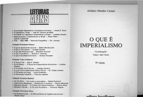 O Que É Imperialismo