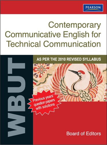 Contemporary Communicative English for Technical Communication (for WBUT)