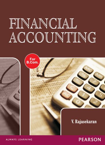 Financial Accounting : for B. Com course of Uttar Pradesh Universities