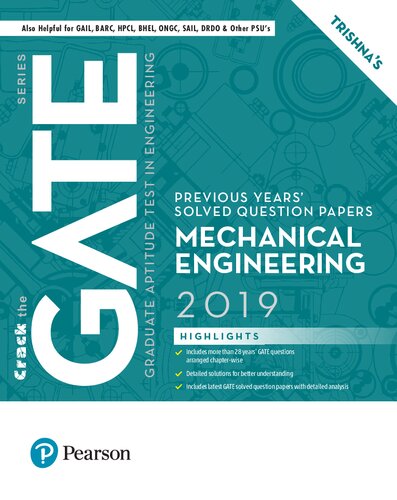 GATE 2019 Mechanical Engineering Previous Years' Solved Question Papers