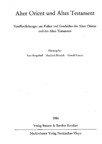 Grammatical analysis and glossary of the Northwest Semitic vocables in Akkadian texts of the 15th - 13th C.B.C. from Canaan and Syria