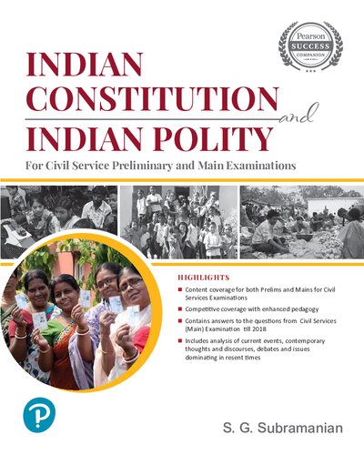 Indian Constitution & Indain Polity For Civil Service Preliminary & Main Examinations
