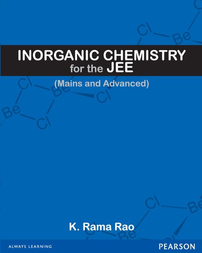Inorganic Chemistry for the JEE Mains and Advanced