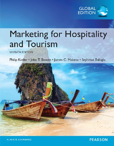 Marketing for Hospitality and Tourism