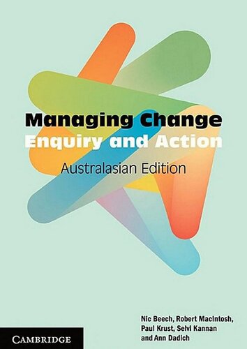 Managing change : enquiry and action