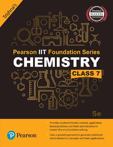 Pearson IIT Foundation Series - Chemistry Class 7