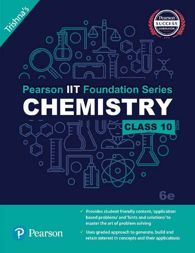 Pearson IIT Foundation Series - Chemistry Class 10