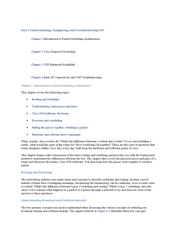 Cisco Express Forwarding