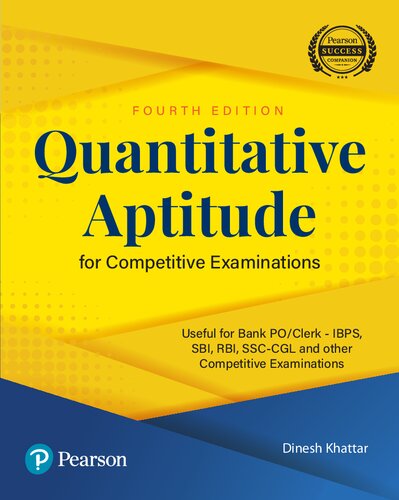 Quantitative Aptitude for Competitive Examinations