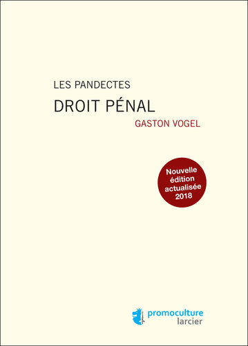 Les Pandectes – Droit pénal