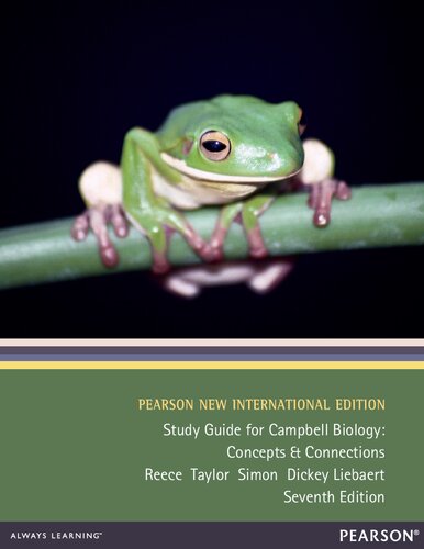 Study Guide for Campbell Biology: Concepts & Connections (Pearson New International Edition)