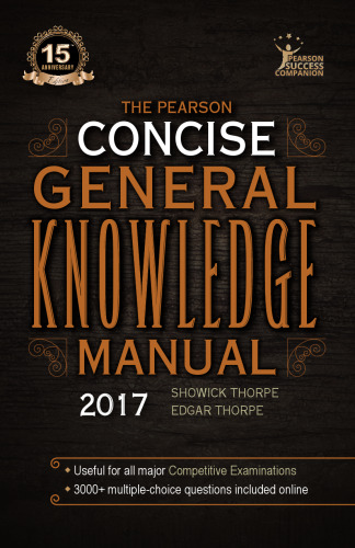 The Pearson Concise General Knowledge Manual 2017