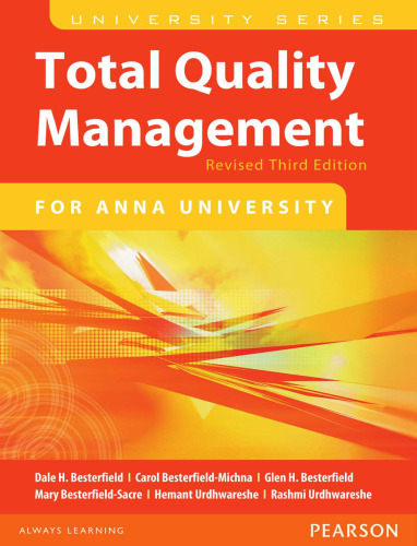 Total Quality Management (For ANNA University)
