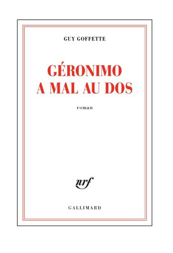 Géronimo a mal au dos