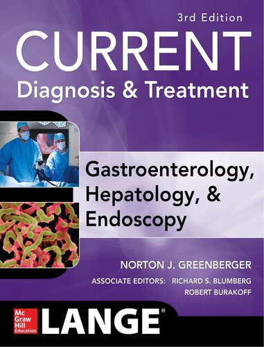 CURRENT Diagnosis & Treatment꞉ Gastroenterology, Hepatology, & Endoscopy