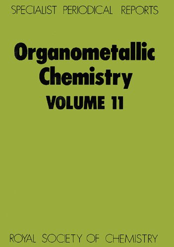 Organometallic chemistry Volume 11 : a review of the literature published during 1981