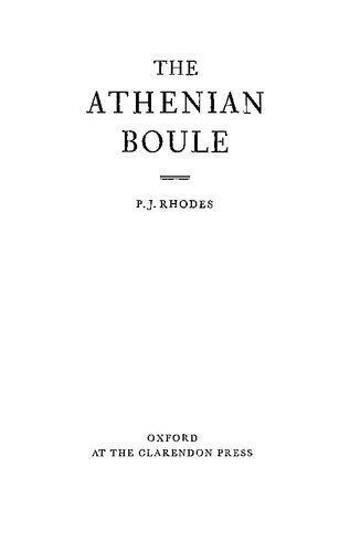 The Athenian Boule
