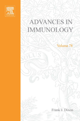 Advances in Immunology, Vol. 78