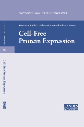 Cell-Free Protein Expression