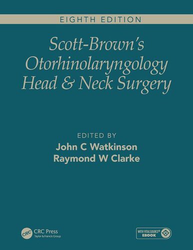 Scott-Brown's Otorhinolaryngology and Head and Neck Surgery: Volume 1: Basic Sciences, Endocrine Surgery, Rhinology