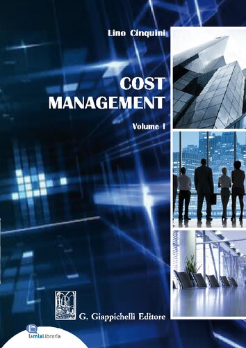 Cost Management: Volume I