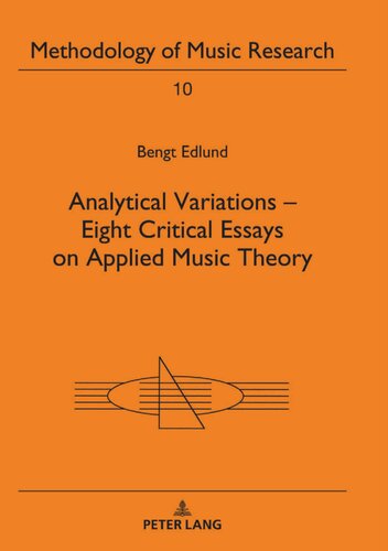 Analytical Variations - Eight Critical Essays on Applied Music Theory