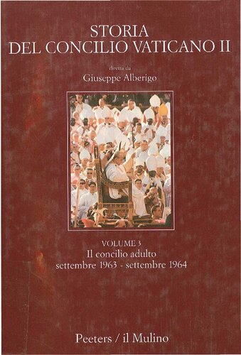 Storia del Concilio Vaticano II. Il concilio adulto (settembre 1963 - settembre 1964)