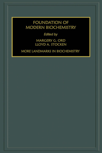 More Landmarks in Biochemistry