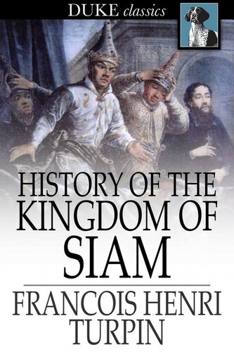 History of the Kingdom of Siam