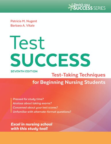 Test success : test-taking techniques for beginning nursing students