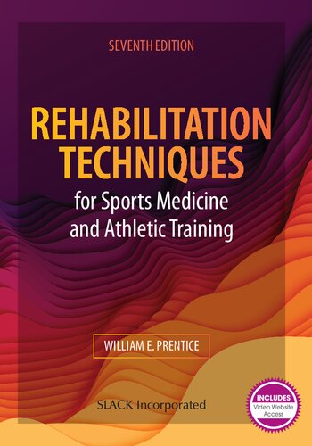 Rehabilitation techniques for sports medicine and athletic training