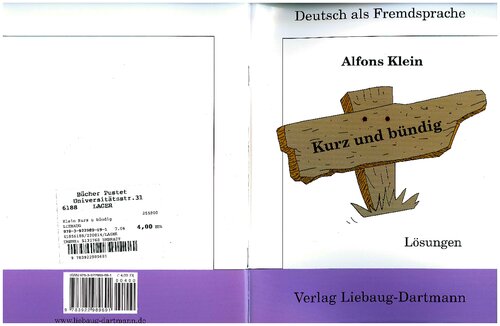 Kurz und bündig - Lösungen