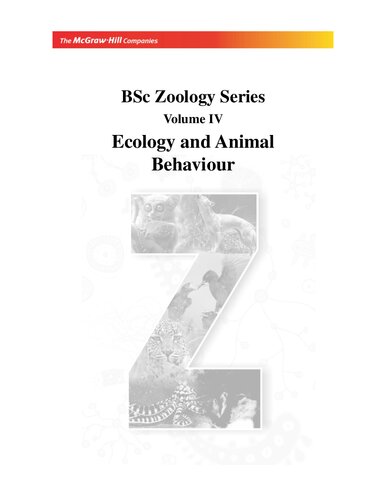 Ecology and animal behaviour