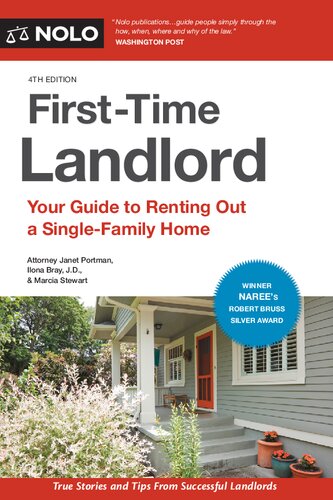 First-time Landlord : Your Guide to Renting Out a Single-family Home.