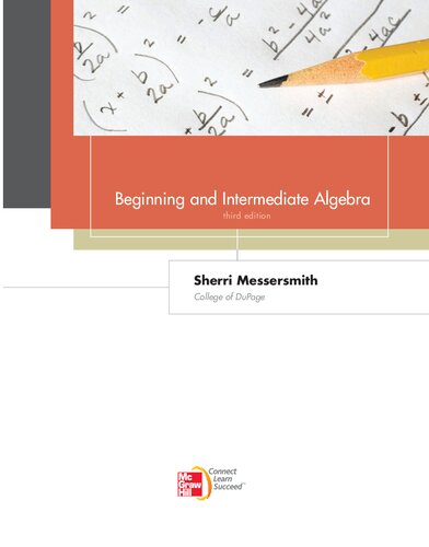 Beginning and Intermediate Algebra