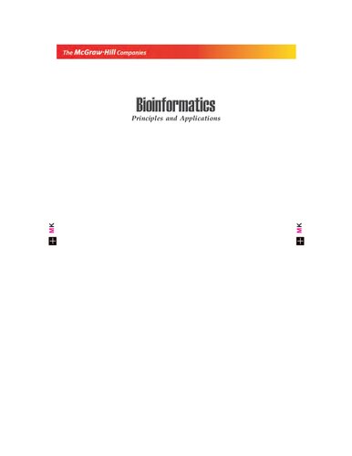 Bioinformatics : principles and applications