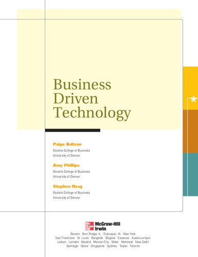 Business Driven Technology