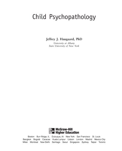 Child Psychopathology