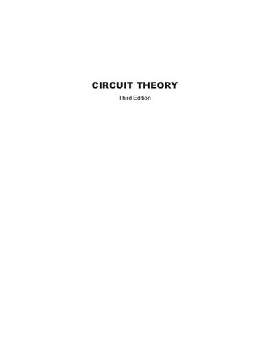 Circuit Theory